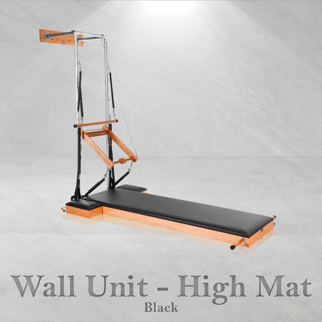 Wall Unit com High Mat (Linha Black) - Nanô Pilates